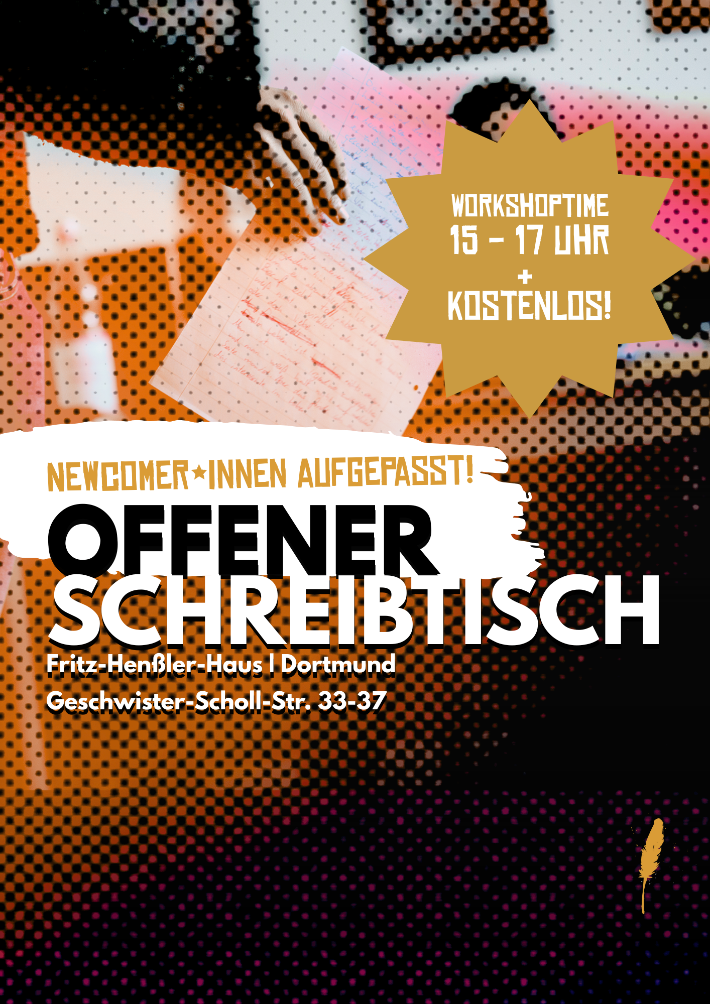Offener Schreibtisch - kostenlos!