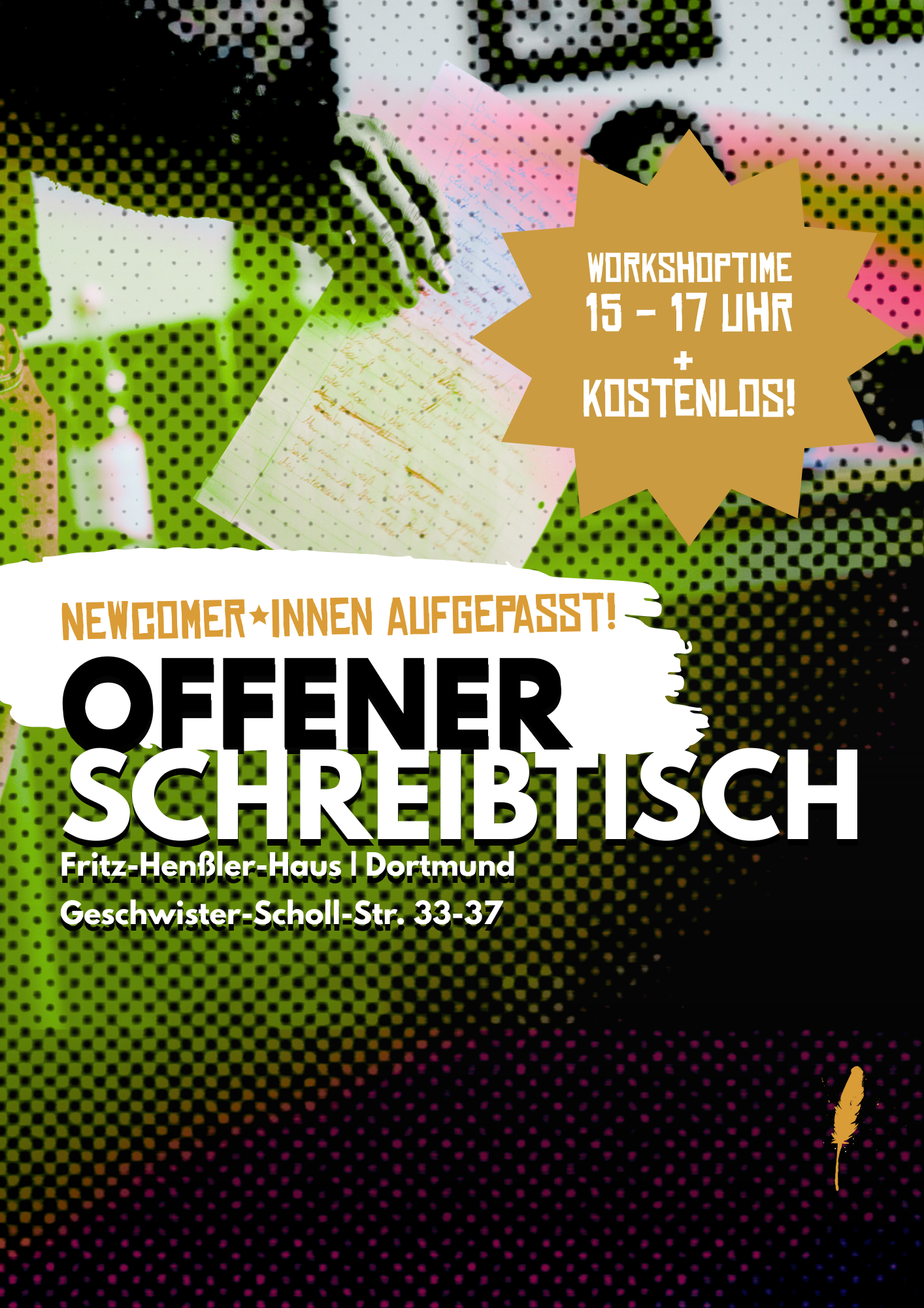 Offener Schreibtisch - kostenlos!