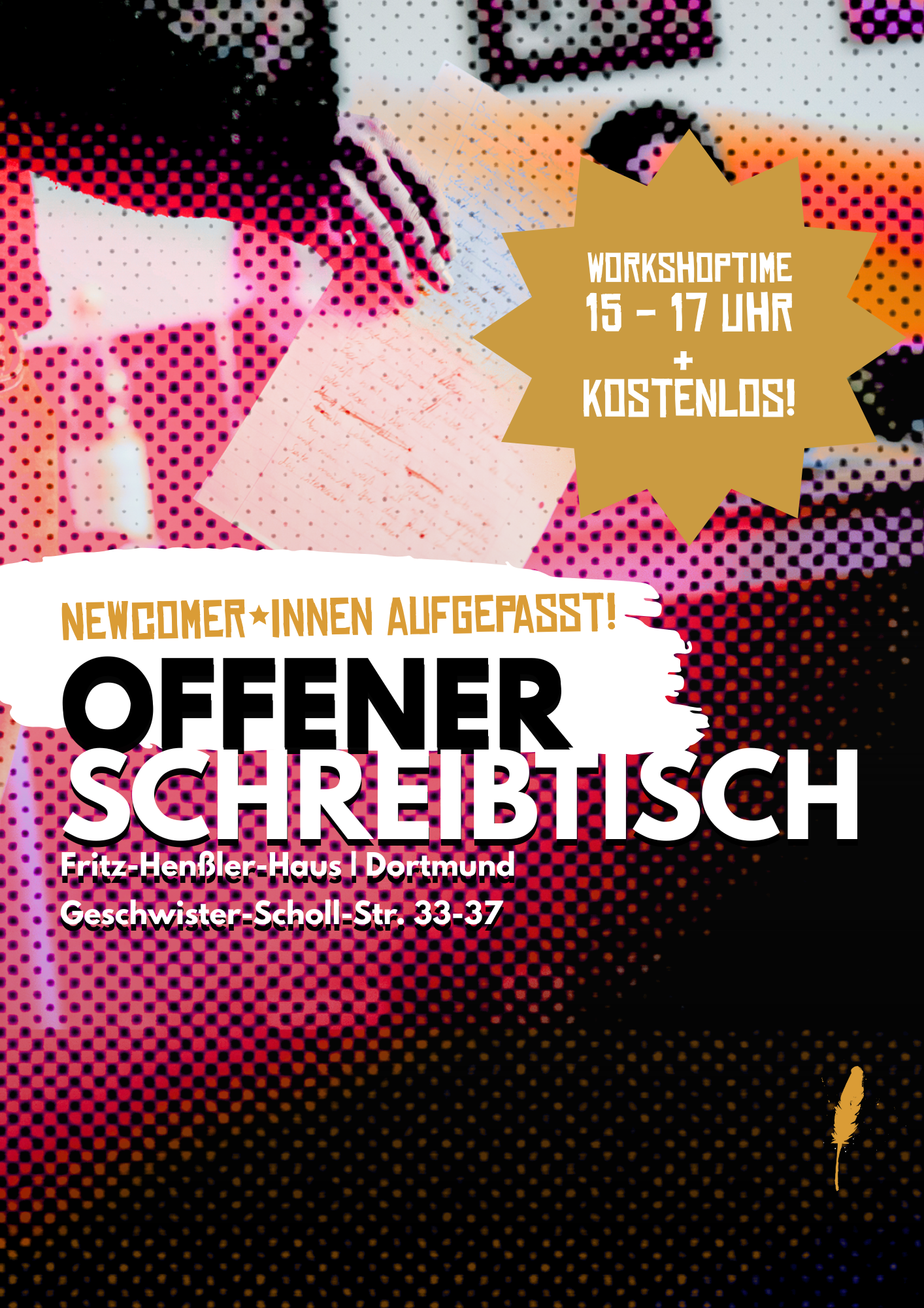 Offener Schreibtisch - kostenlos!